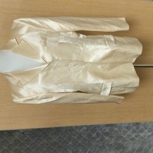 OSCAR de la RENTA Vintage Linen/Silk Jacket